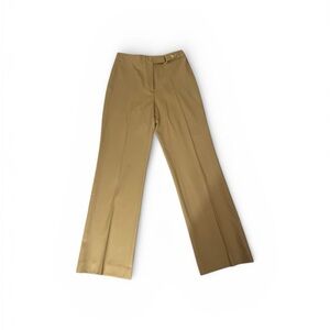 Carlisle Camel Trousers Vintage Wool Dress Pants size 4